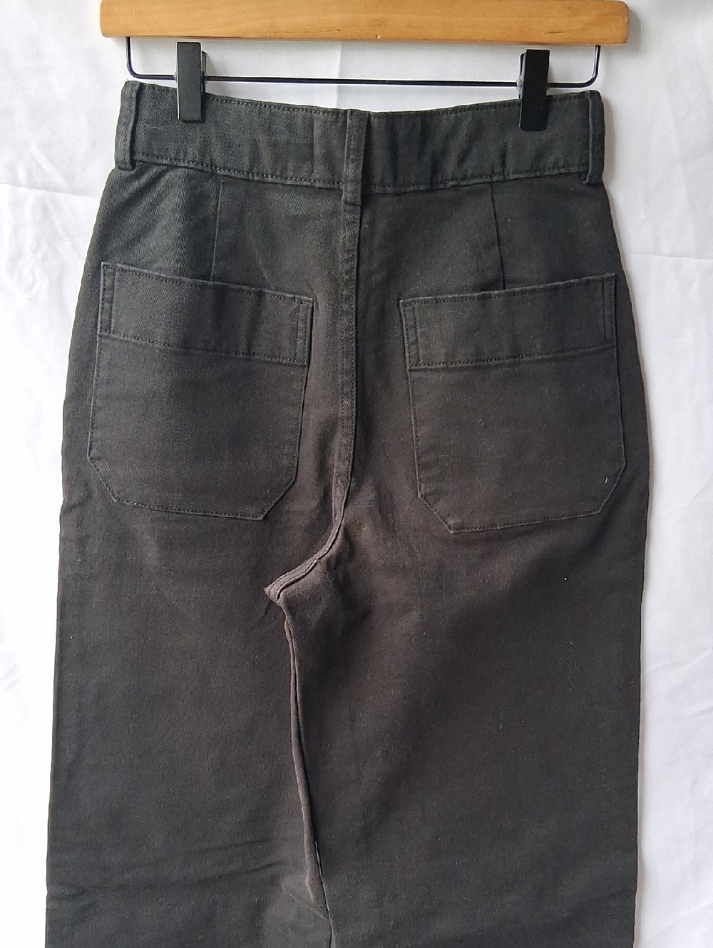Everlane The Organic Wide Leg Pant Black Jeans 2 - Picture 7 of 9